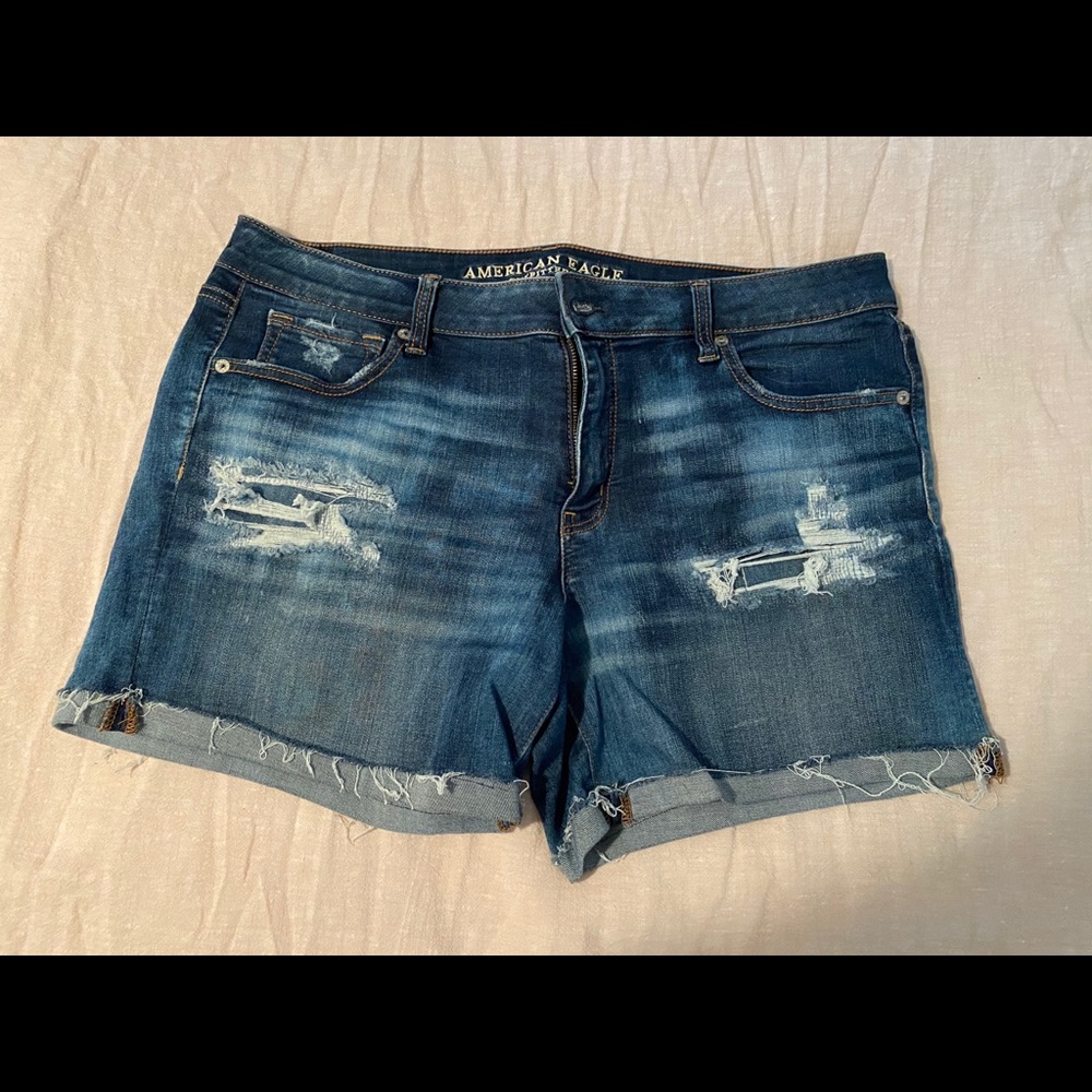 AE Denim X Midi Shorts size 16